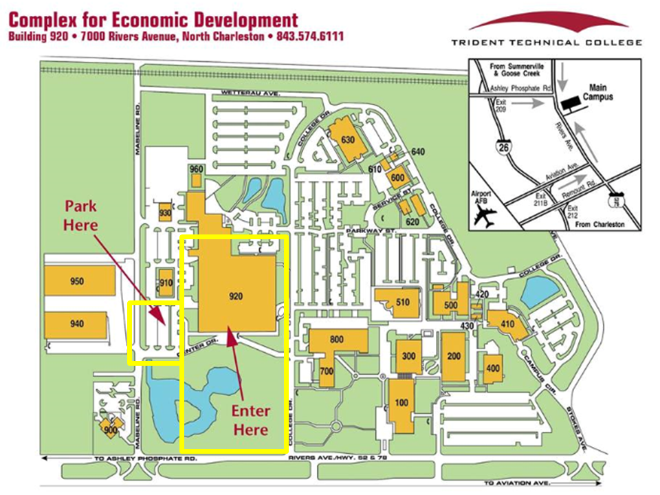 Trident Tech Campus Map